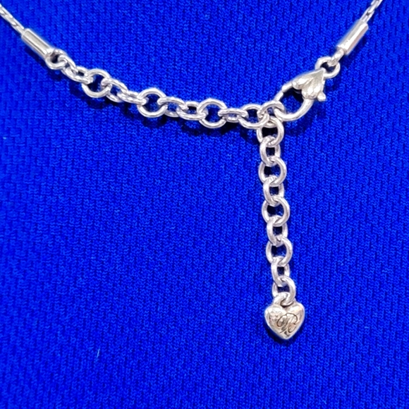 RARE RETIRED BRIGHTON MAGIC HAMMERED PENDENT NECKLACE NWOT - Picture 4 of 4